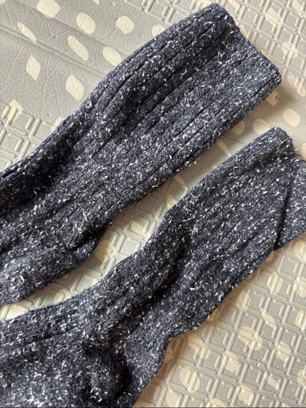 Grey Speckled Socks